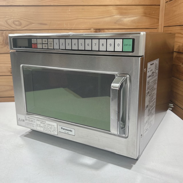 【中古】Panasonic/パナソニック 業務用 電子レンジ NE-1802 業務用レンジ 単相200V 2017年製