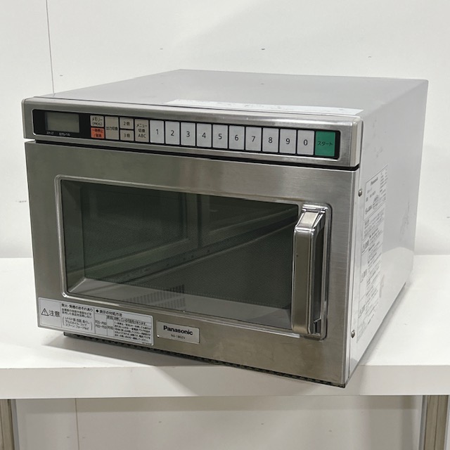 【中古】Panasonic/パナソニック 業務用 電子レンジ NE-1802V 業務用レンジ コンビニレンジ 単相200V 2022年製