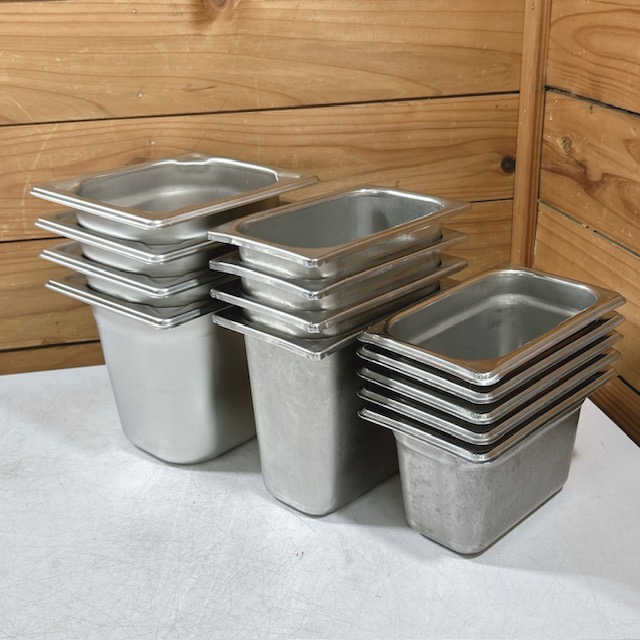 【中古】PROCHEF SUGICO DO-EN 調理器具 業務用 18-8 ステンレス ホテルパン 1/6 1/9サイズ 計13点セット