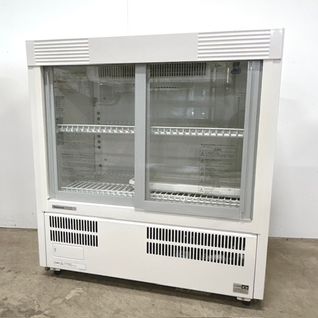【中古】Panasonic/パナソニック  業務用 箱形 冷蔵ショーケース 箱形ショーケース スライド扉 SMR-U45NC 2020年製