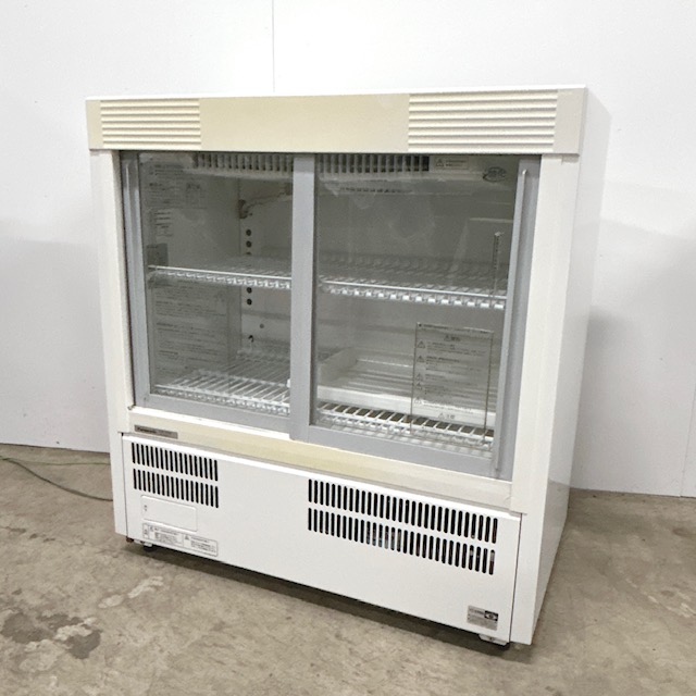 【中古】Panasonic/パナソニック  業務用 箱形 冷蔵ショーケース 箱形ショーケース スライド扉 SMR-U45NB 2017年製
