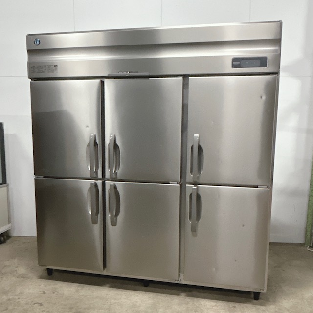 【中古】HOSHIZAKI/ホシザキ 業務用冷蔵庫 縦型冷蔵庫 W1,800×D650×H1,910(mm) HR-180AT 2019年製