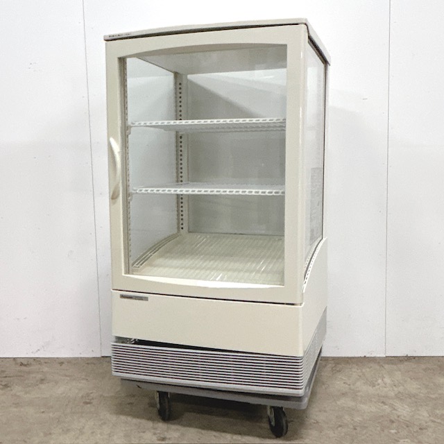 【中古】Panasonic/パナソニック 卓上型 四面ガラス式ショーケース  冷蔵ショーケース SMR-CZ65F 2019年製