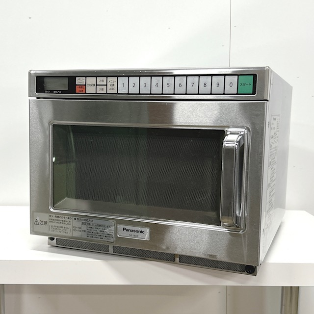 【中古】Panasonic/パナソニック 業務用 電子レンジ NE-1802 業務用レンジ コンビニレンジ 単相200V 2017年製