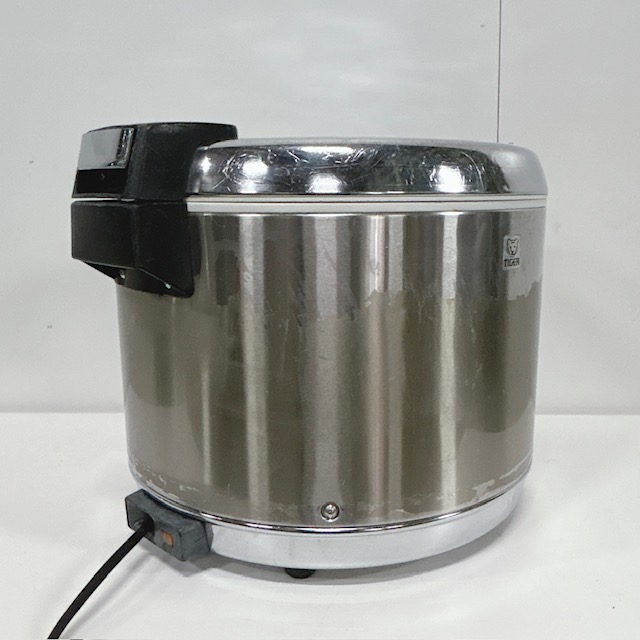 【中古】業務用 TIGER/タイガー 電子ジャー 保温ジャー JHA-540S ステンレス STN 容量5.4L 単相100V 2006年製 ※匂い残りあり