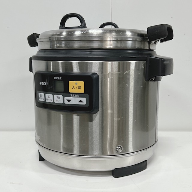 【中古】TIGER/タイガー 業務用 マイコンスープジャー  8L スープジャー 保温ジャー 電子ジャー JHI-N08S 2019年製