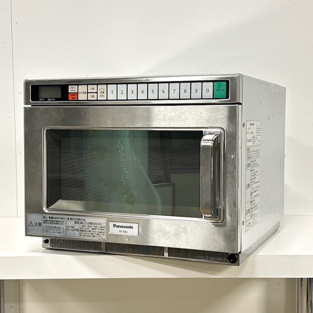 【中古】Panasonic/パナソニック 業務用 電子レンジ NE-1802 業務用レンジ コンビニレンジ 単相200V 2019年製