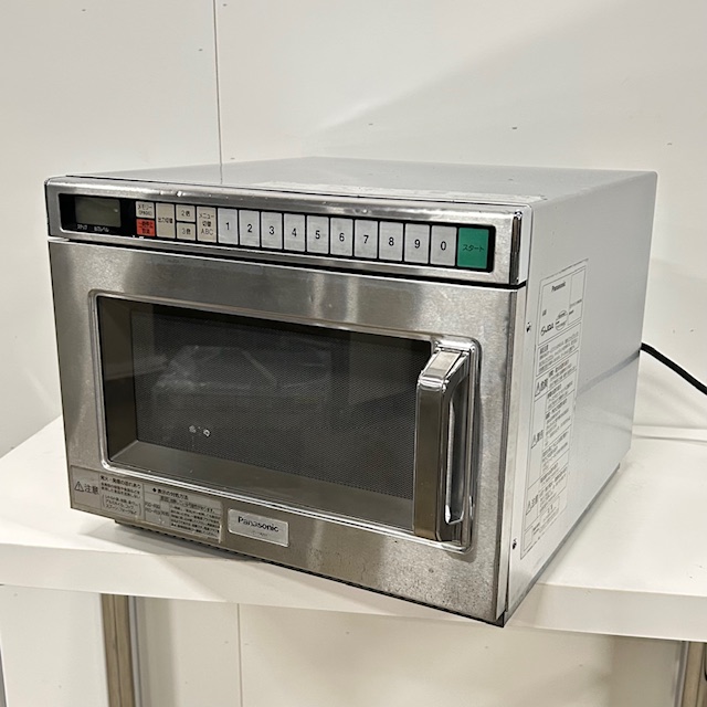 【中古】Panasonic/パナソニック 業務用 電子レンジ NE-1801 業務用レンジ コンビニレンジ 単相200V 2014年製