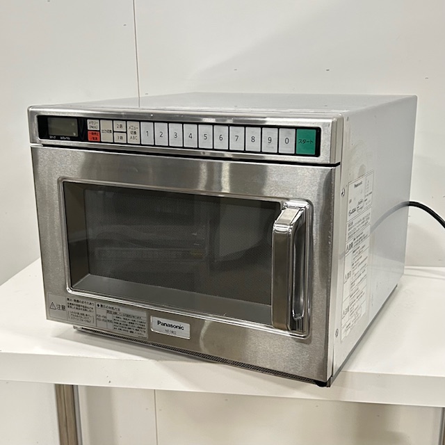 【中古】Panasonic/パナソニック 業務用 電子レンジ NE-1802 業務用レンジ コンビニレンジ 単相200V 2017年製