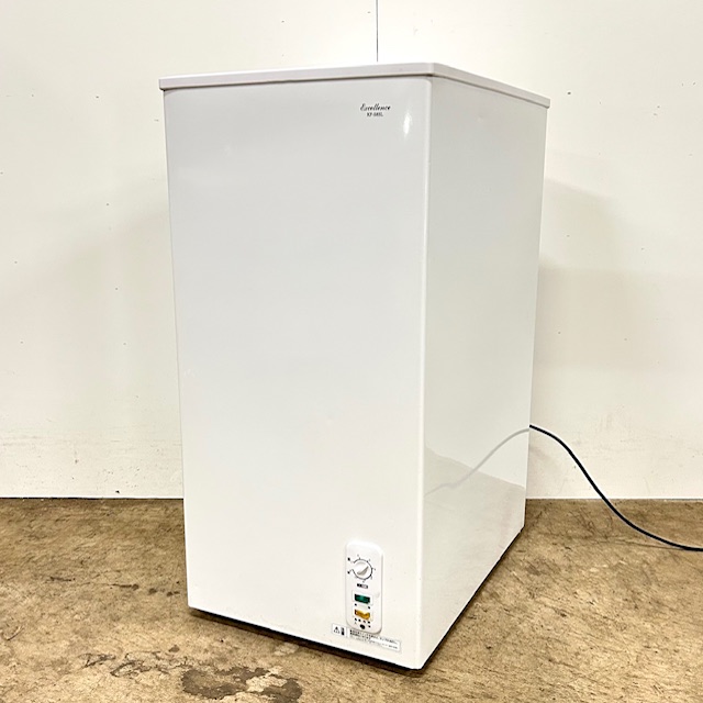 【中古】三ツ星貿易株式会社 業務用 冷凍ストッカー 業務用冷凍庫 上部スライド扉 KF-58SL 58L 2023年製