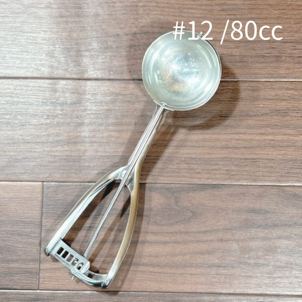 【中古】YUKIWA/ユキワ 他 アイスディッシャー アイススクープ 18-8 ディッシャー  #12 (80cc) φ65×225mm 1本