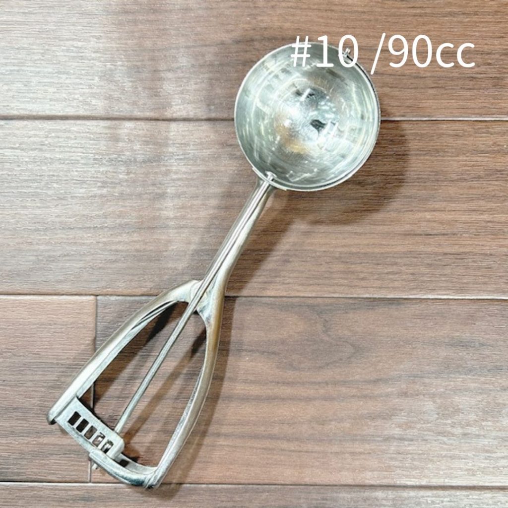 【中古】YUKIWA/ユキワ 他 アイスディッシャー アイススクープ 18-8 ディッシャー  #10 (90cc) φ68×230mm 1本