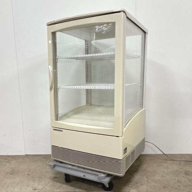 【中古】Panasonic/パナソニック 卓上型 四面ガラス式ショーケース  冷蔵ショーケース SMR-C65F 2017年製