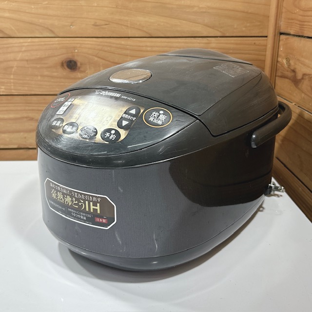 【中古】ZOJIRUSHI/象印 マホービン 家庭用 IH炊飯ジャー 家庭用炊飯器 極め炊き 1.8L NW-VD 18型 NW-VD18 2022年製