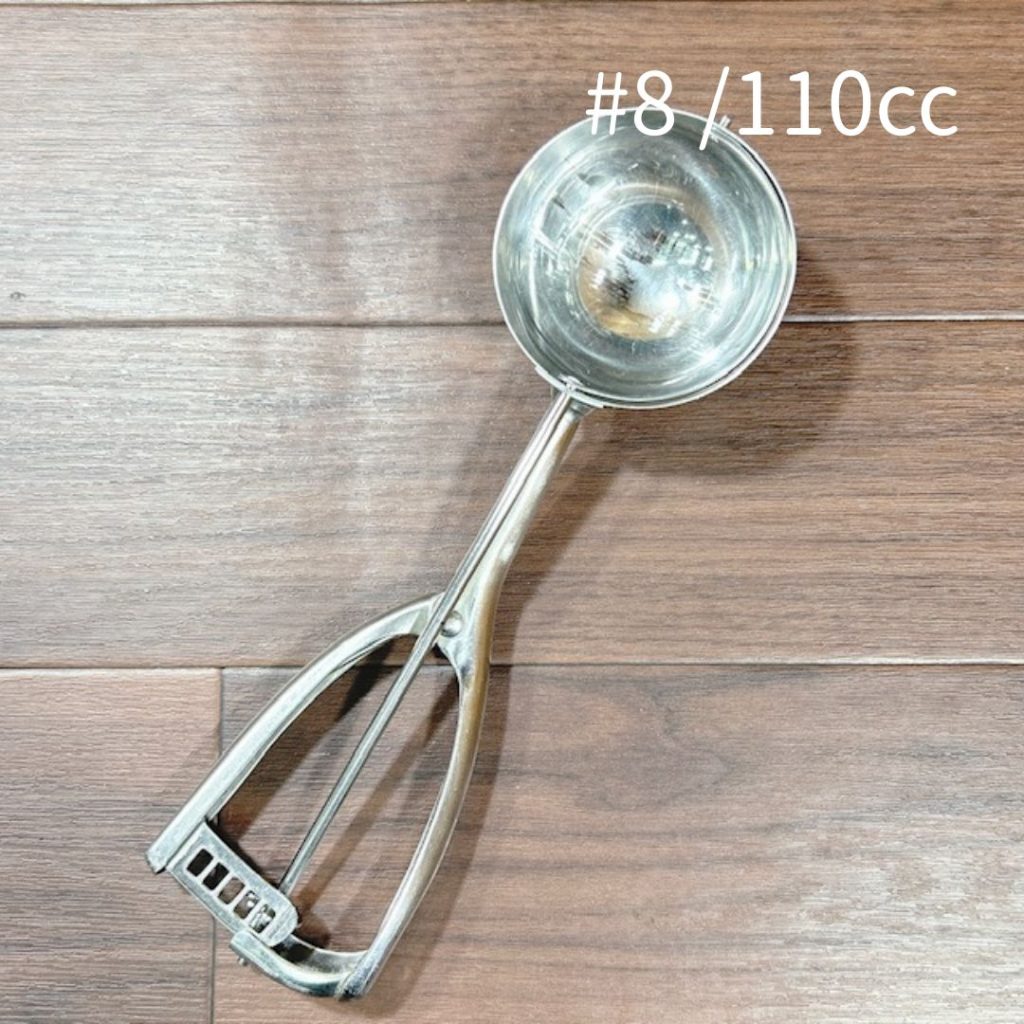 【中古】YUKIWA/ユキワ 他 アイスディッシャー アイススクープ 18-8 ディッシャー  #8 (110cc) φ72×235mm 1本