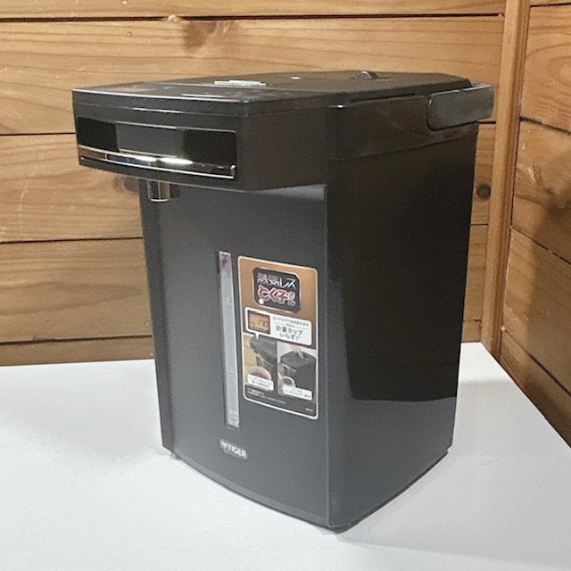 【未使用・保管品】TIGER/タイガー 蒸気レスVE電気まほうびん とく子さん PIM-G300 BLK 電動ポット 沸騰ポット3.0L 2020年製