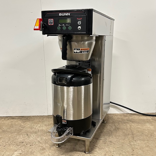 【中古】ラッキーコーヒーマシーン BUNN 業務用コーヒー抽出機 コーヒーブリュワー ポットブルーワー ICBB 水道直結式 2016年製