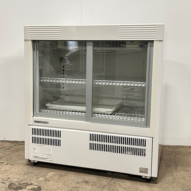 【中古】Panasonic/パナソニック  業務用 箱形 冷蔵ショーケース 箱形ショーケース スライド扉 SMR-U45NC 2022年製