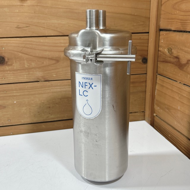 【中古】MEISUI/メイスイ 浄水器 業務用浄水器  I型 NFX-LC φ130×H305(mm) 年式不明 ※本体のみ