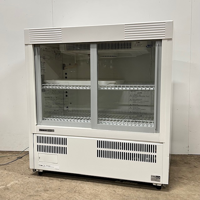【中古】Panasonic/パナソニック  業務用 箱形 冷蔵ショーケース 箱形ショーケース スライド扉 SMR-U45NC 2019年製