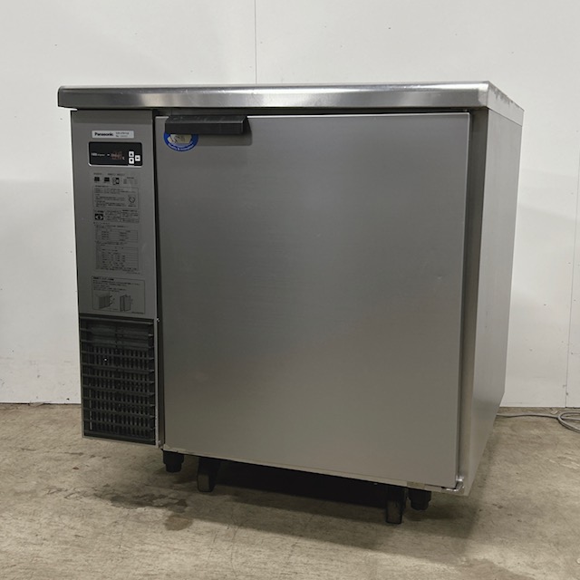 【中古】Panasonic/パナソニック  業務用 コールドテーブル冷蔵庫 業務用冷蔵庫 1ドア冷蔵庫 SUR-UT871LB 209L 2021年製 ※特注天板