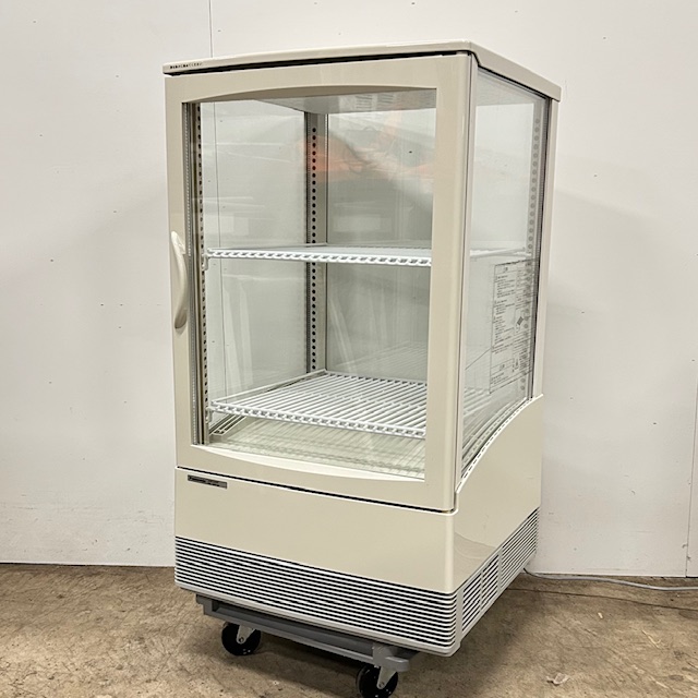 【中古】Panasonic/パナソニック 卓上型 四面ガラス式ショーケース  冷蔵ショーケース SMR-CZ65F 2021年製