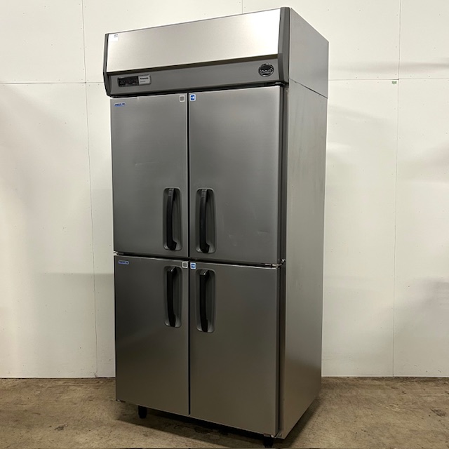 【中古】Panasonic/パナソニック 業務用冷凍冷蔵庫 縦型冷凍冷蔵庫 4枚扉 SRR-K961C2B 冷蔵室276L/冷凍室276L 2025年製 ※中棚なし